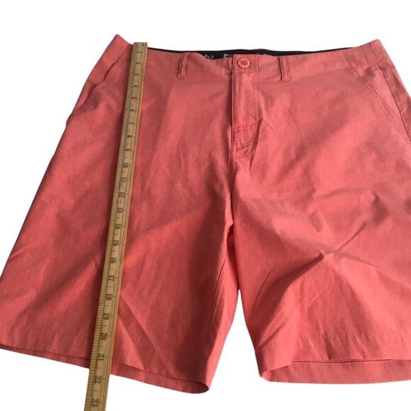 Salt Life Shorts Mens 36 Coral SLX-QD Vapor Stretch Hybrid Quick Dry Fishing - Picture 1 of 16